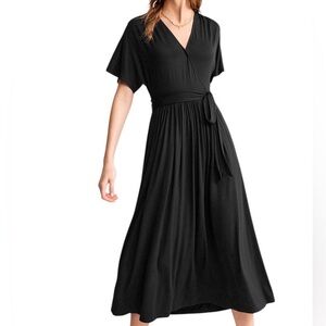 Boden Kimono Wrap Jersey Midi Dress size 16-18R